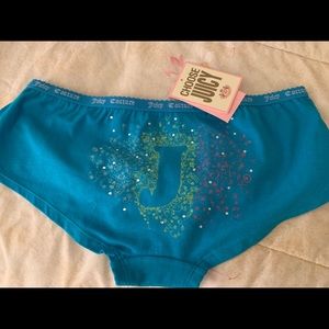 Juicy Couture Boy Shorts NWT